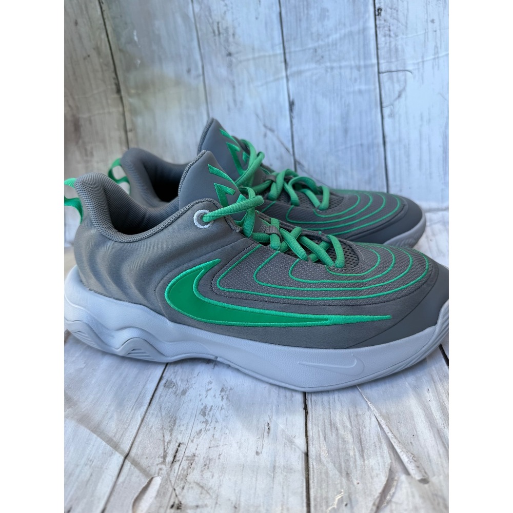 Nike Giannis Immortality 3 GS Grey Green Basketball Shoes FZ6734-001 Size 5Y